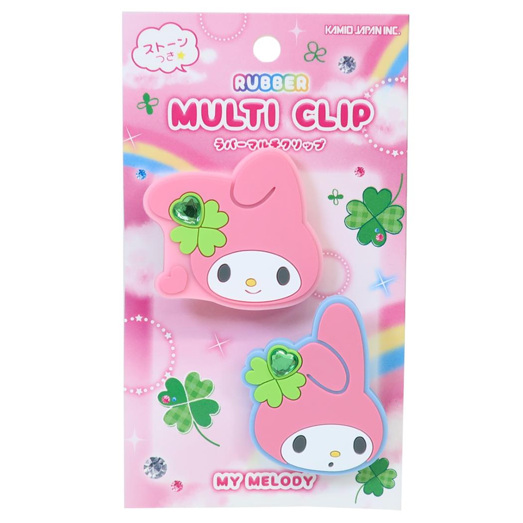 サンリオキャラクターズ ヘアアクセサリー ストーン付きマルチクリップ 平成ファンシー マイメロディ Sanrio カミオジャパン