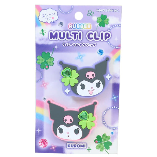 サンリオキャラクターズ ヘアアクセサリー ストーン付きマルチクリップ 平成ファンシー クロミ Sanrio カミオジャパン