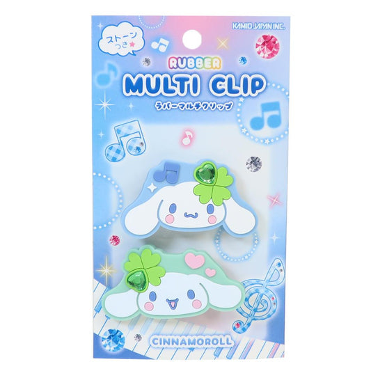 サンリオキャラクターズ ヘアアクセサリー ストーン付きマルチクリップ 平成ファンシー シナモロール Sanrio カミオジャパン