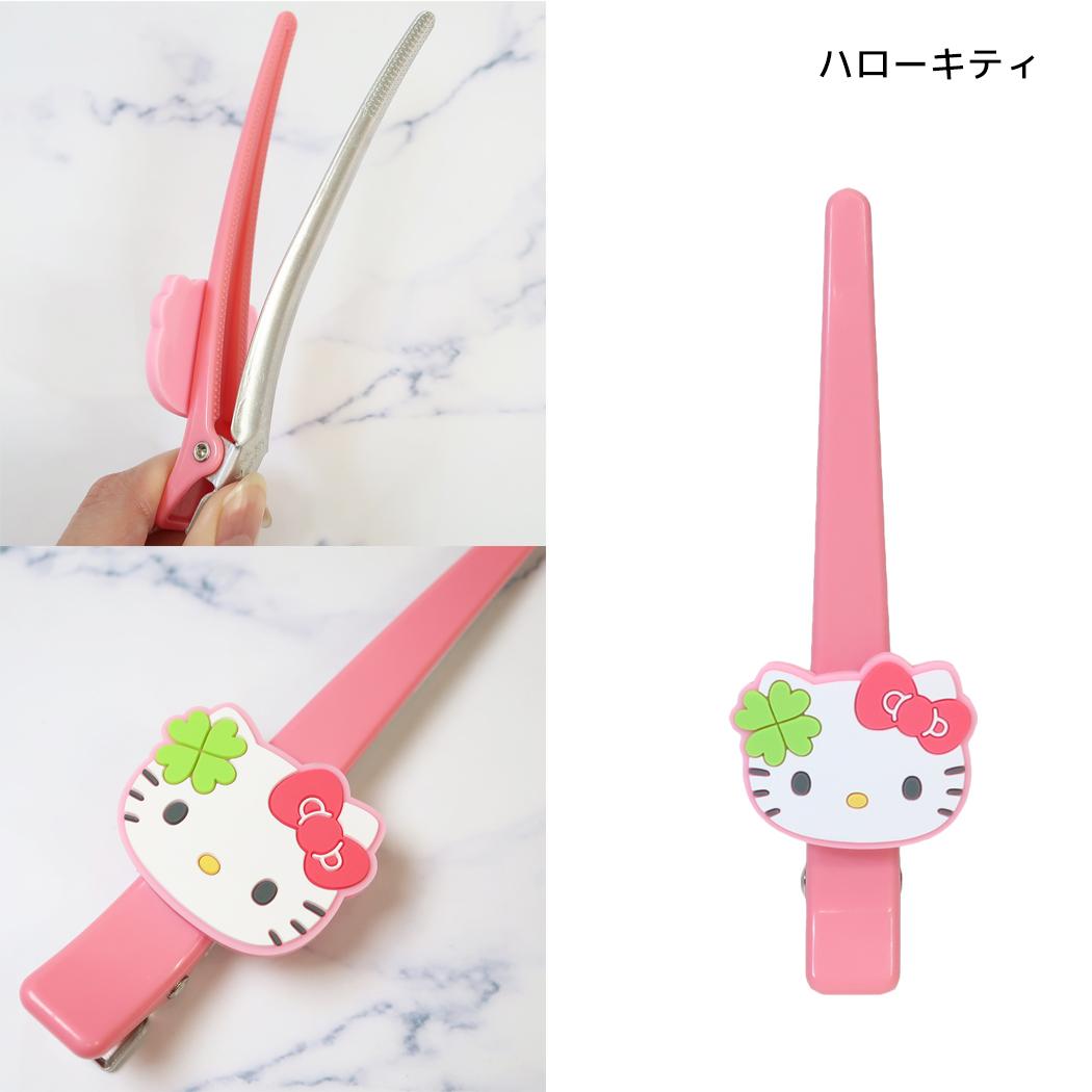 サンリオキャラクターズ ヘアアクセサリー マスコットロングヘアクリップ 平成ファンシー ハローキティ Sanrio カミオジャパン