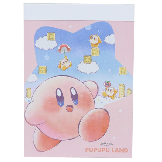 星のカービィ メモ帳 メモミニ ミニミニメモ PUPUPU STAGE カミオジャパン