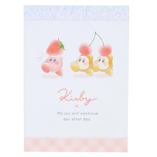 星のカービィ メモ帳 メモミニ ミニミニメモ FRUITS GET カミオジャパン