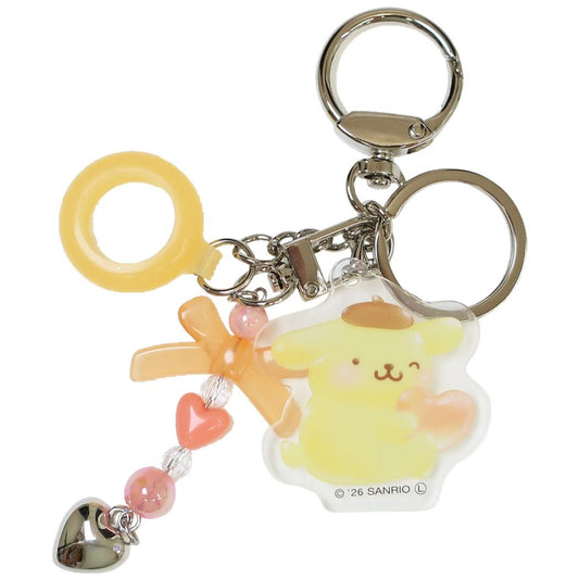 サンリオキャラクターズ キーホルダー マルチチャーム ポムポムプリン Sanrio カミオジャパン