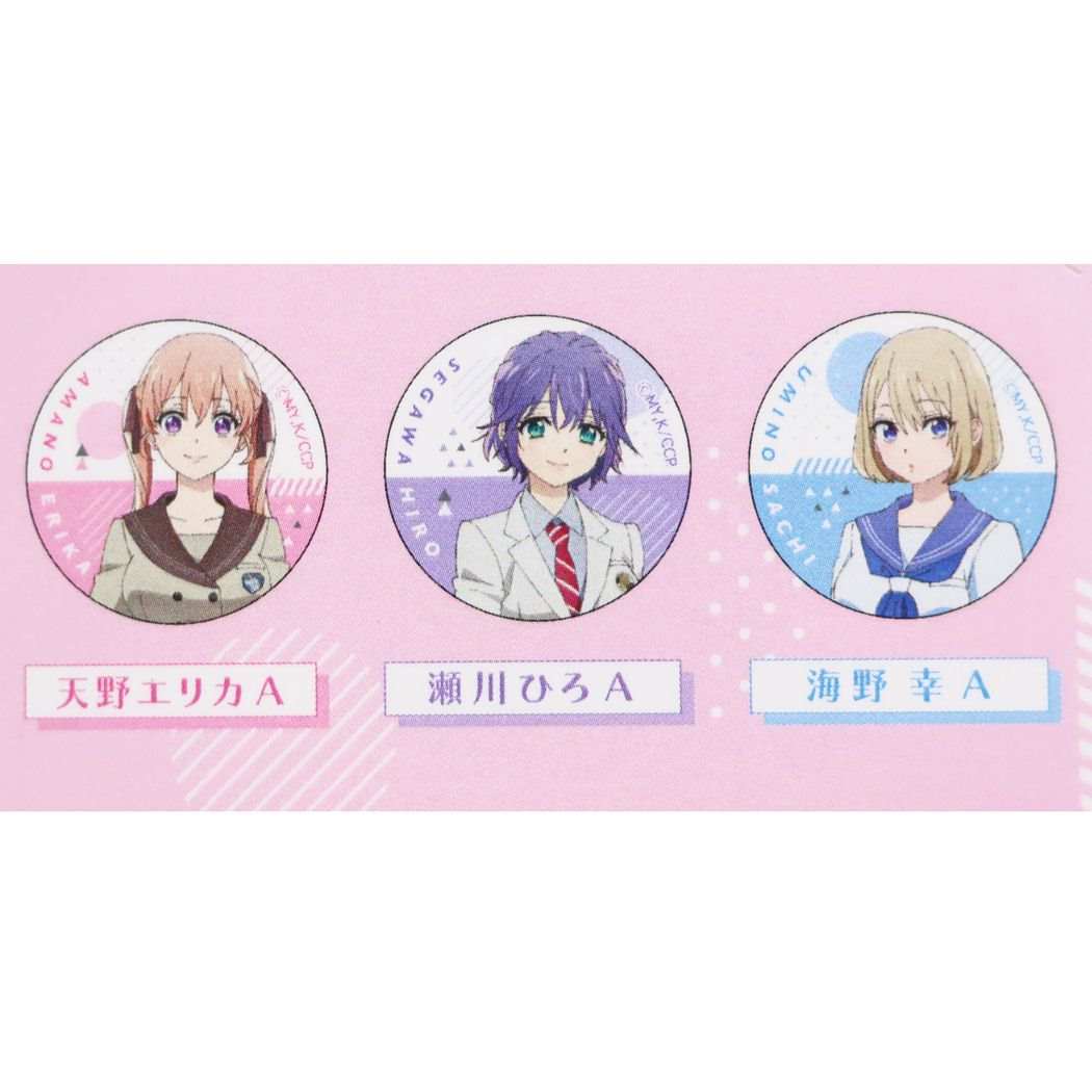 カッコウの許嫁 缶バッジ トレーディング カンバッジ 全6種 カミオジャパン コレクション雑貨 アニメキャラクター グッズ メール便可 シネマコレクション プレゼント 男の子 女の子 ギフト
