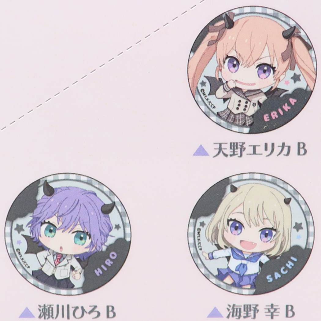 カッコウの許嫁 缶バッジ トレーディングカンバッジ全6種 カミオジャパン コレクション雑貨 アニメキャラクター グッズ メール便可 シネマコレクション プレゼント 男の子 女の子 ギフト