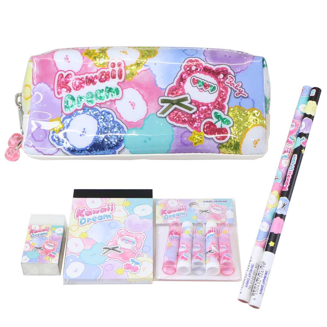 文房具セット 6点文房具セット Kawaii Dream カミオジャパン