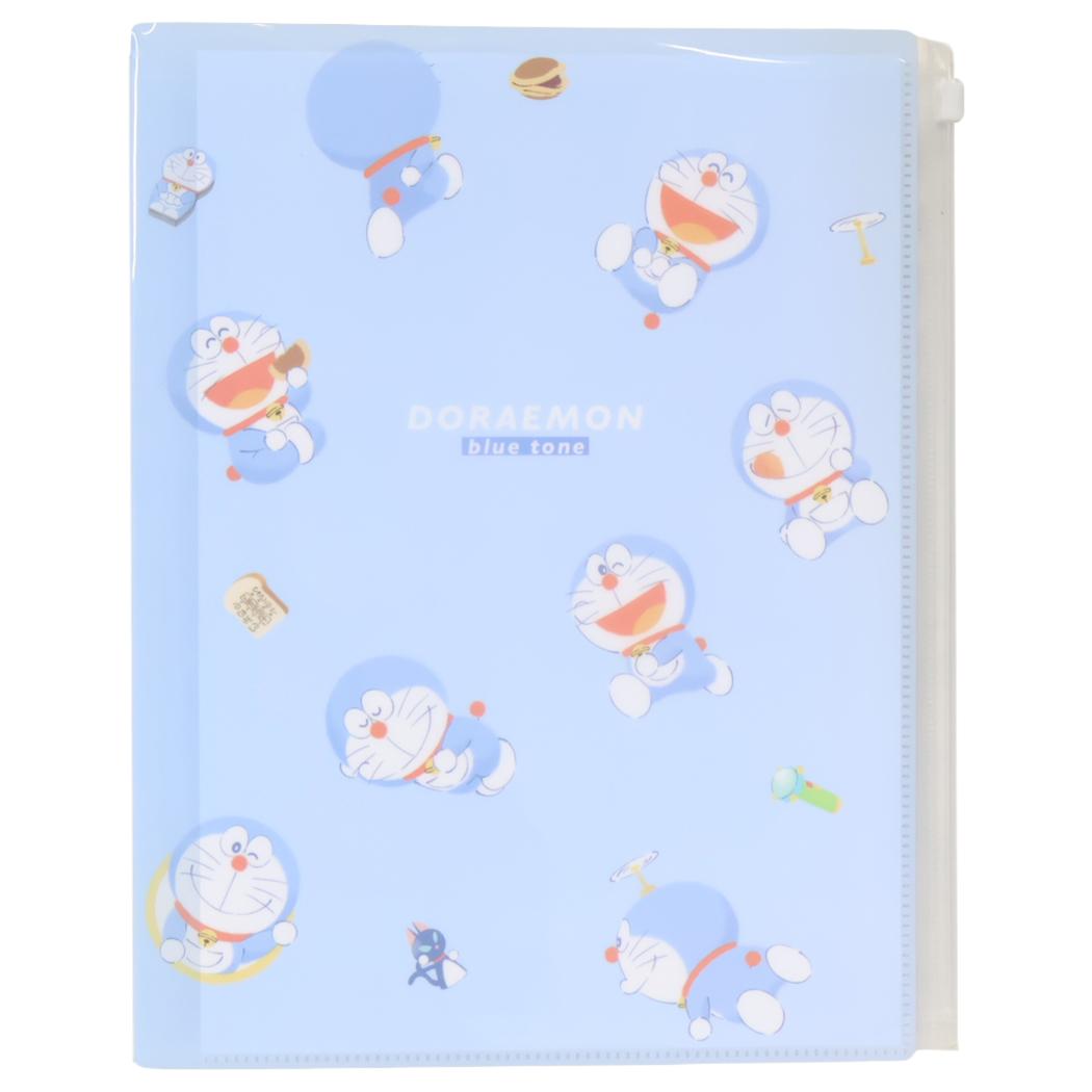 ドラえもん 文具セット 5点文房具セット blue tone 藤子F不二雄 カミオジャパン 新学期準備文具 アニメキャラクター グッズ シネマコレクション