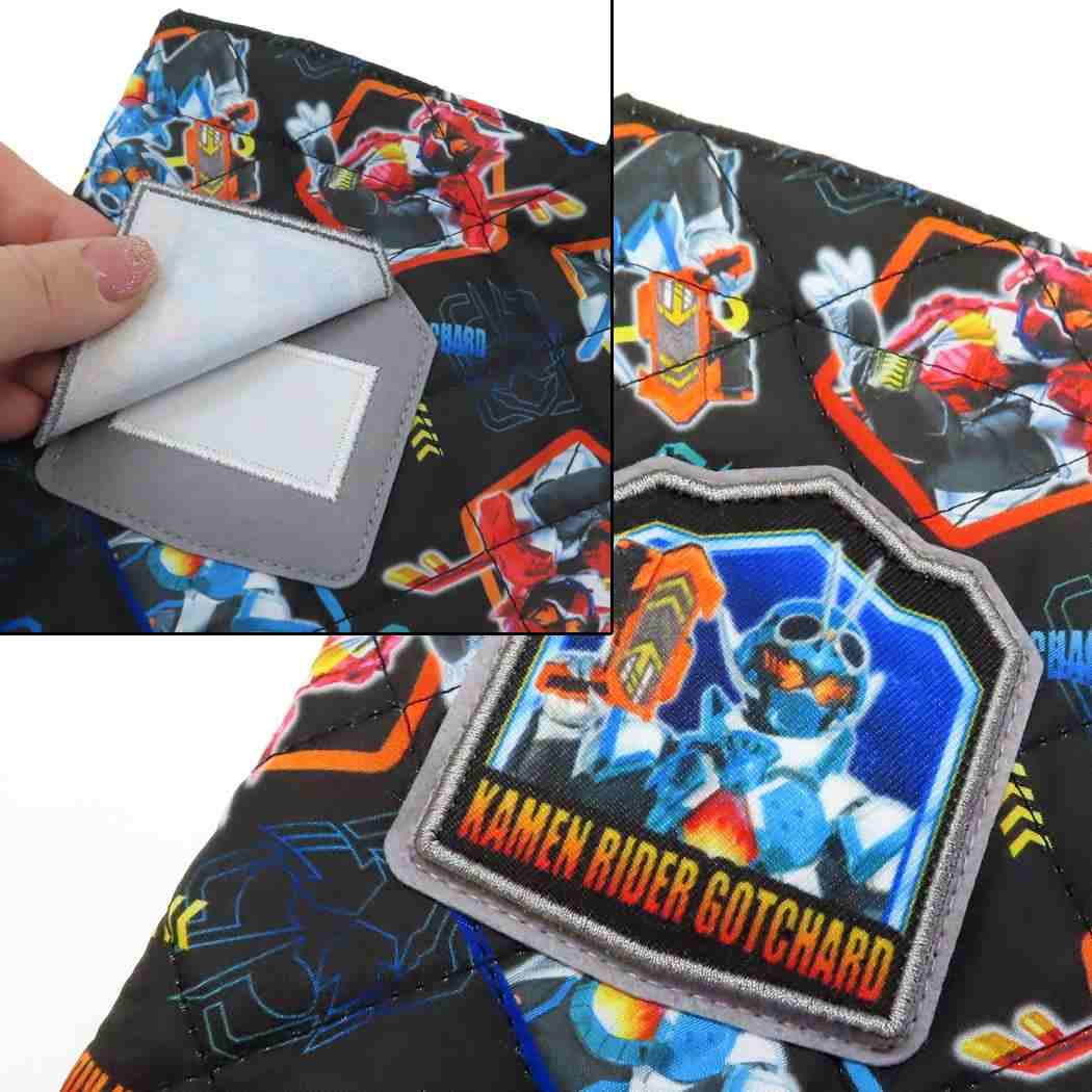仮面ライダー シューズバッグ キルトシューズケース 新入学 特撮ヒーロー 高波クリエイト 靴用バッグ 上履き入れ 子供 キャラクター グッズ メール便可 シネマコレクション