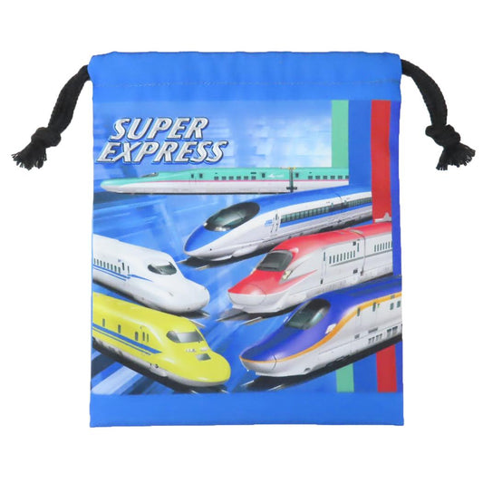 スーパーエクスプレス 巾着袋 巾着S 鉄道 高波クリエイト 小物入れ キャラクター グッズ メール便可 シネマコレクション