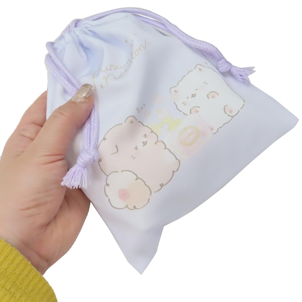 ふんわりねころん 巾着袋 巾着S 高波クリエイト 小物入れ キャラクター グッズ メール便可 シネマコレクション