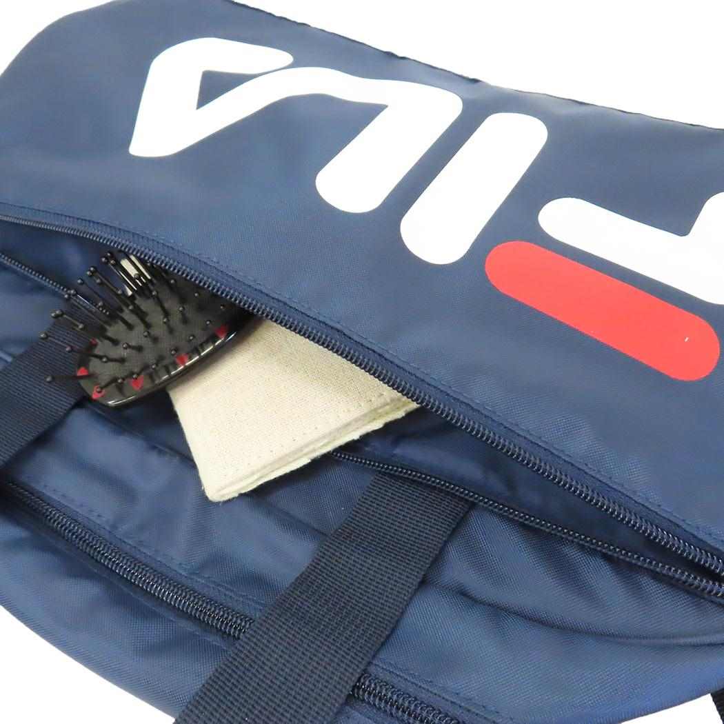 フィラ プールバッグ ボストンバッグ ネイビー FILA 高波クリエイト 海プール サマーレジャー用品 スポーツ グッズ
