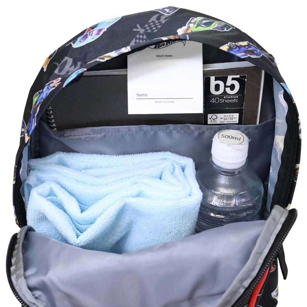 ホットウィール キッズデイパック リュックM 自動車 高波クリエイト 子供用 子ども リュックサック 男の子 キャラクター グッズ シネマコレクション