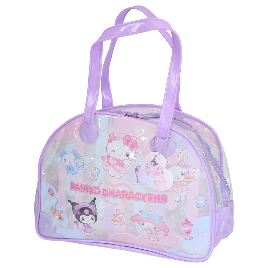 サンリオキャラクターズ プールバッグ ボストンバッグ Sanrio 高波クリエイト ビーチバッグ 海プール サマーレジャー用品 キャラクター グッズ シネマコレクション