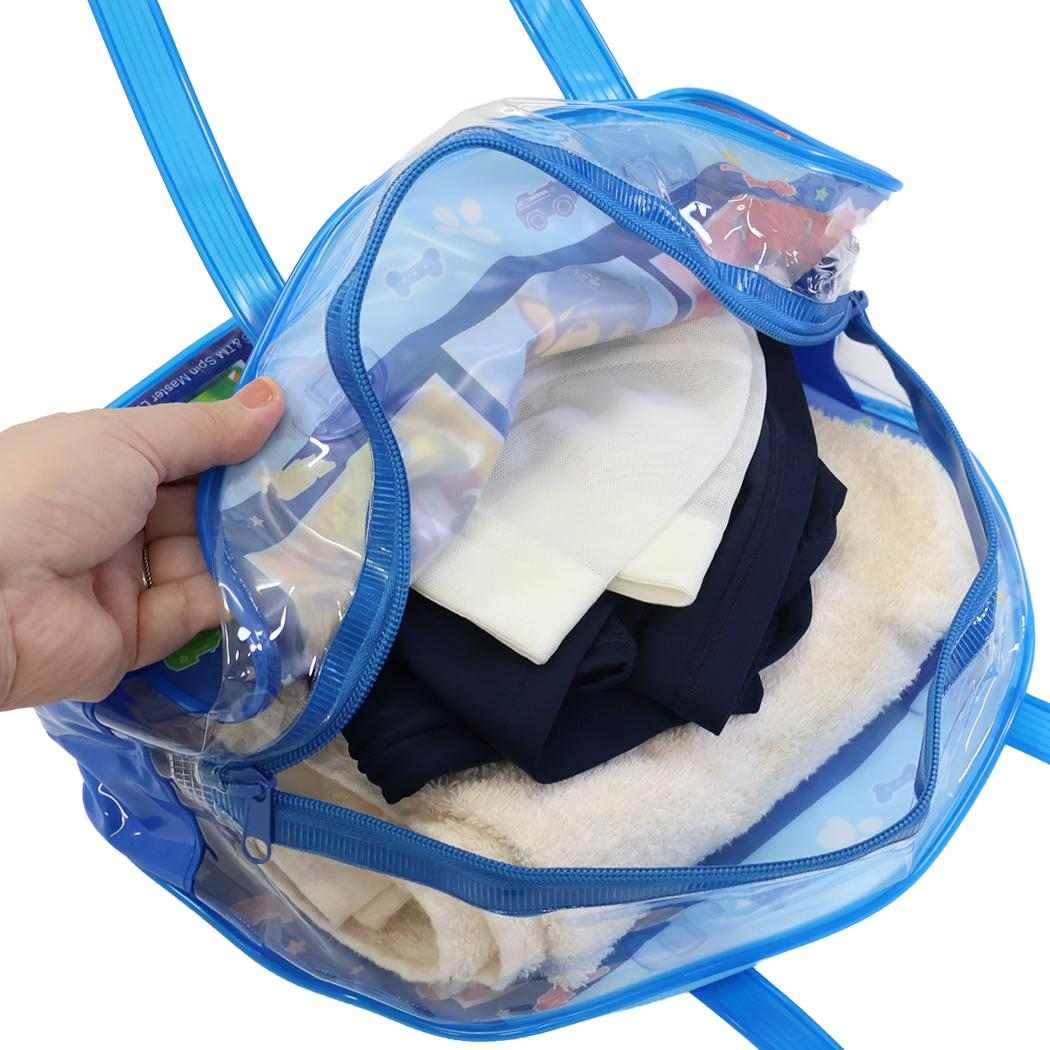 パウパトロール プールバッグ ボストンバッグ 高波クリエイト ビーチバッグ 海プール サマーレジャー用品 アニメキャラクター グッズ シネマコレクション