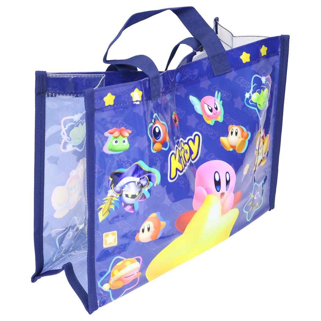 星のカービィ プールバッグ 縫製トートバッグ 高波クリエイト ビーチバッグ 海プール サマーレジャー用品 キャラクター グッズ シネマコレクション