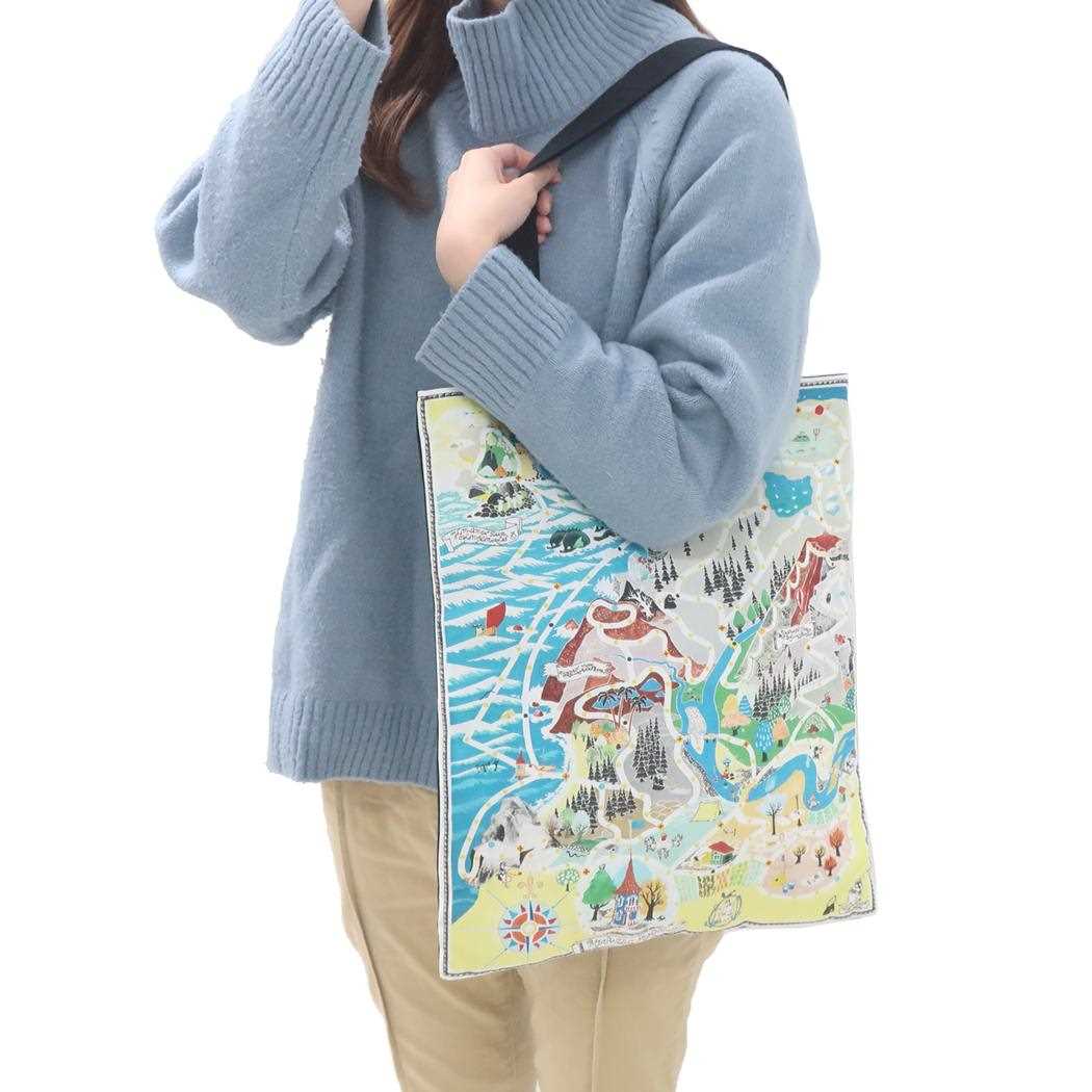 ムーミン 手提げかばん トートバッグ 北欧 コッカ プレゼント キャラクター グッズ メール便可 シネマコレクション