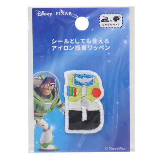 トイストーリー ワッペン アルファベットワッペン B バズライトイヤー ディズニー 社コッカ 手芸用品 キャラクター グッズ メール便可 シネマコレクション