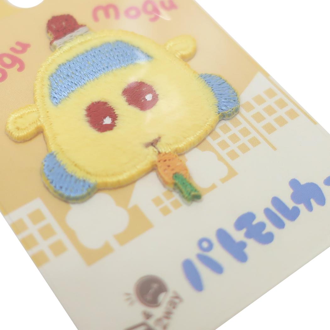 PUIPUIモルカー ワッペン ふわふわワッペン ぷちぷんと パトモルカー 社コッカ 手芸用品 刺繍 ししゅう キャラクター グッズ メール便可 シネマコレクション