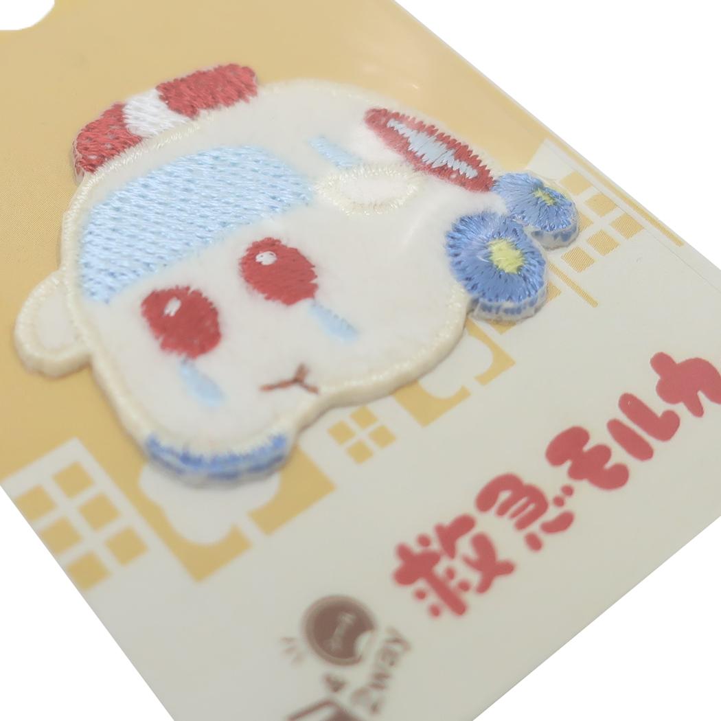 PUIPUIモルカー ワッペン ふわふわワッペン ぷちぷんと 救急モルカー 社コッカ 手芸用品 刺繍 ししゅう キャラクター グッズ メール便可 シネマコレクション