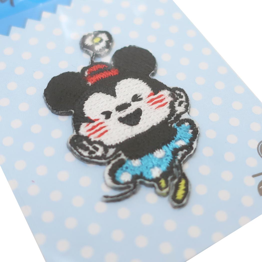 ミニーマウス ワッペン ぷちぷんと カナヘイ画シリーズ ディズニー 社コッカ 手芸用品 刺繍 ししゅう キャラクター グッズ メール便可 シネマコレクション