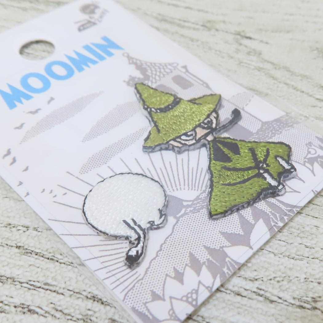 ムーミン ワッペン ぷちぷんと スナフキン 北欧 コッカ 手芸用品 刺繍ワッペン キャラクター グッズ メール便可 シネマコレクション