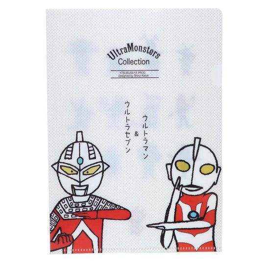 ウルトラマン クリアフォルダー クリアファイル A5 ウルトラヒーローズ ウルトラモンスターズコレクション 特撮ヒーロー 木野瀬印刷 新学期準備文具 キャラクター グッズ メール便可 シネマコレクション