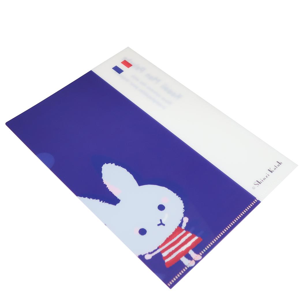 Shinzi Katoh シンジ カトウ クリアファイル A5クリアファイル Kawaii Mon Peluche Jiji＆Peren 木野瀬印刷