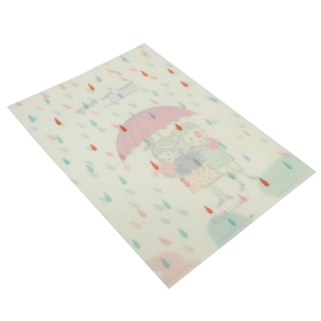 Shinzi Katoh シンジ カトウ クリアファイル A5クリアファイル Kawaii Mon Peluche umbrella 木野瀬印刷
