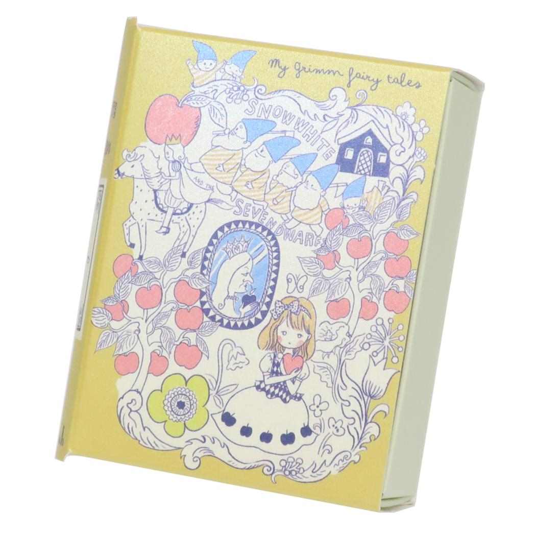 Shinzi Katoh シンジ カトウ メモ帳 ブックメモ グリム童話 白雪姫 2 木野瀬印刷 事務用品 かわいい グッズ シネマコレクション