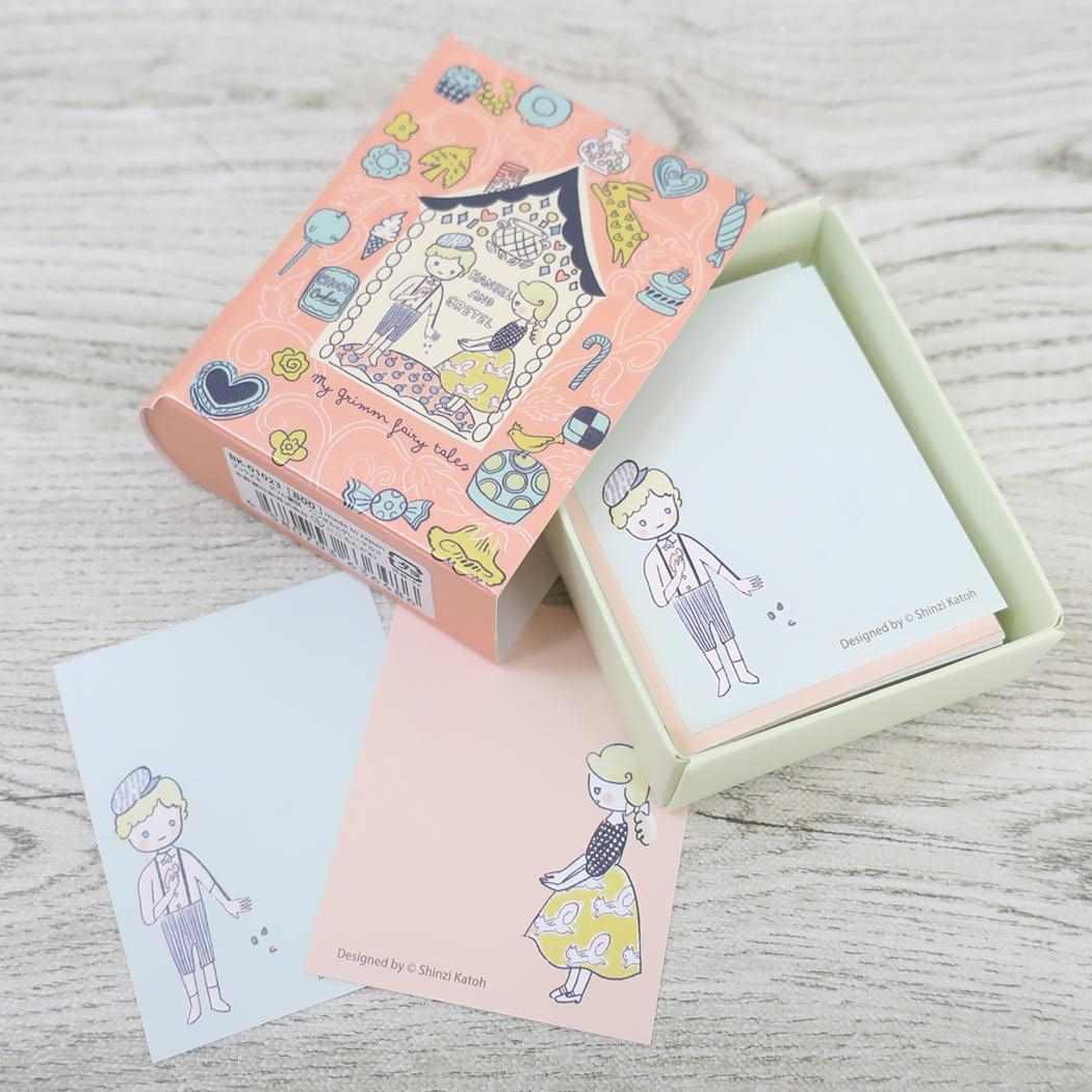 Shinzi Katoh シンジ カトウ メモ帳 ブックメモ グリム童話 ヘンゼルとグレーテル 2 木野瀬印刷 事務用品 かわいい グッズ シネマコレクション