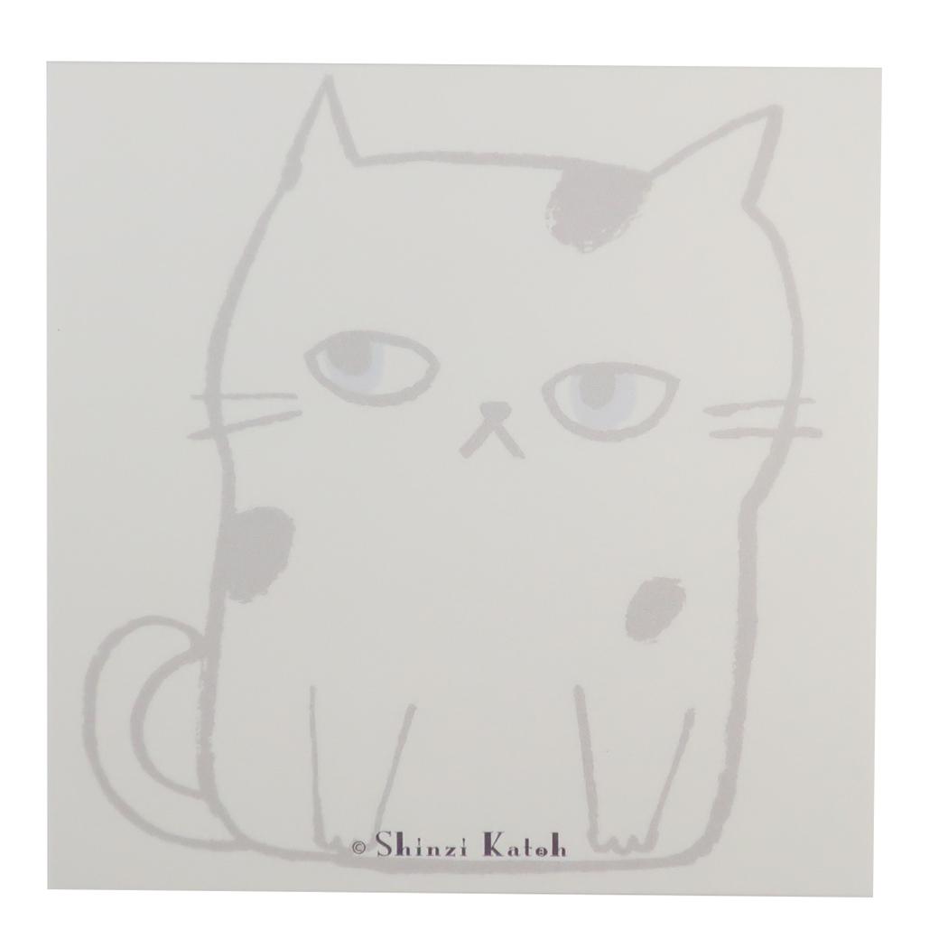 キャットヒル メモ帳 ブロックメモ ピンク 木野瀬印刷 事務用品 かわいい グッズ メール便可 シネマコレクション