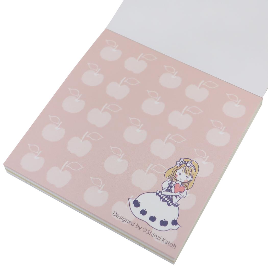 Shinzi Katoh シンジ カトウ メモ帳 ブロックメモ グリム童話 白雪姫 2 木野瀬印刷 事務用品 かわいい グッズ メール便可 シネマコレクション