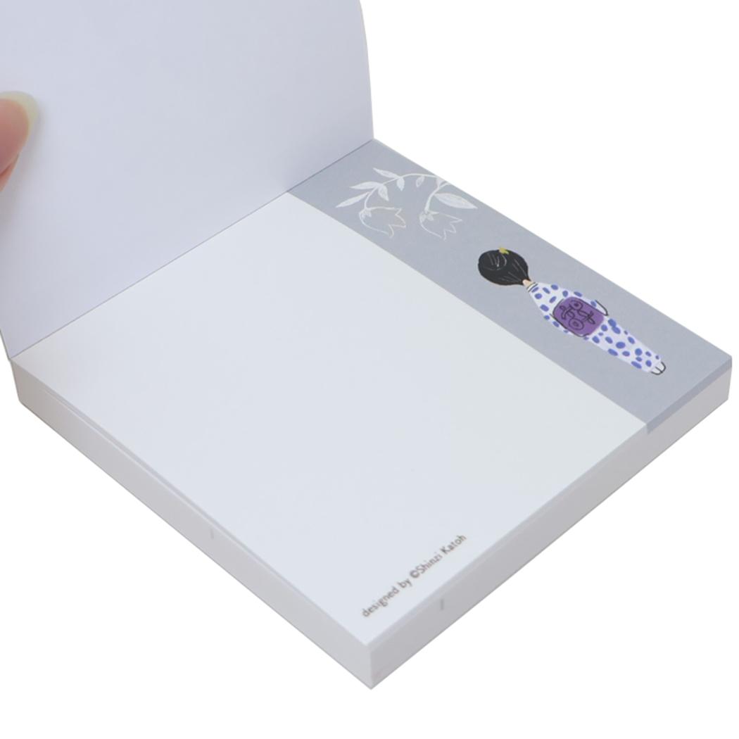 Shinzi Katoh シンジ カトウ メモ帳 ブロックメモ こころ 文学を綴る 木野瀬印刷 夏目漱石 事務用品 グッズ メール便可 シネマコレクション