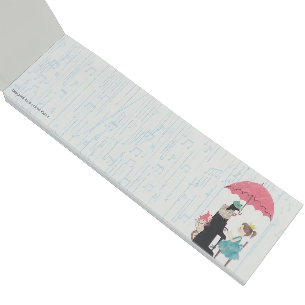 Happy Tone メモ帳 一筆メモ セレナーデ 木野瀬印刷 おしゃれ 文具 かわいい グッズ メール便可 シネマコレクション