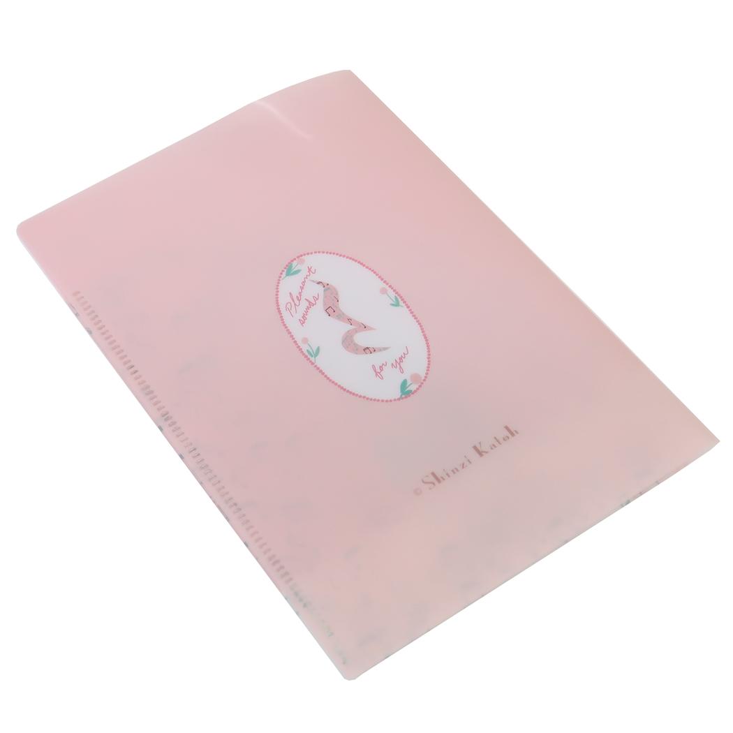 Happy Tone 手紙セット＆ポケットファイル ファイル付レターセット セレナーデ 木野瀬印刷 便箋＆封筒 ミニファイル かわいい グッズ メール便可 シネマコレクション
