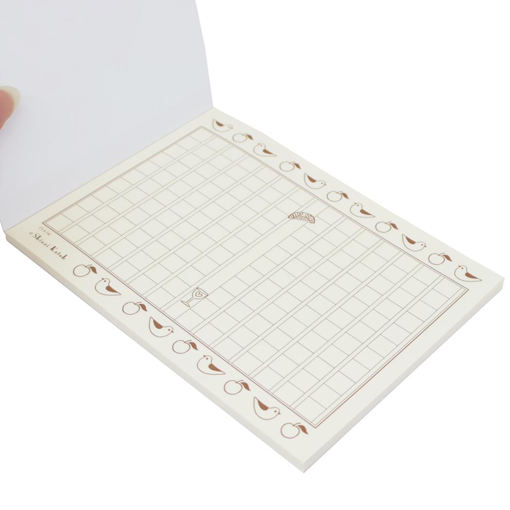 Shinzi Katoh シンジ カトウ メモ帳 ミニミニ原稿用紙 初恋 文学を綴る 木野瀬印刷 島崎藤村 おしゃれ 文具 グッズ メール便可 シネマコレクション