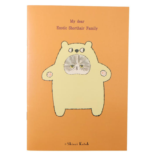 Shinzi Katoh シンジ カトウ 横罫ノート A5ノート funny cats 木野瀬印刷 ミニノート かわいい グッズ メール便可 シネマコレクション