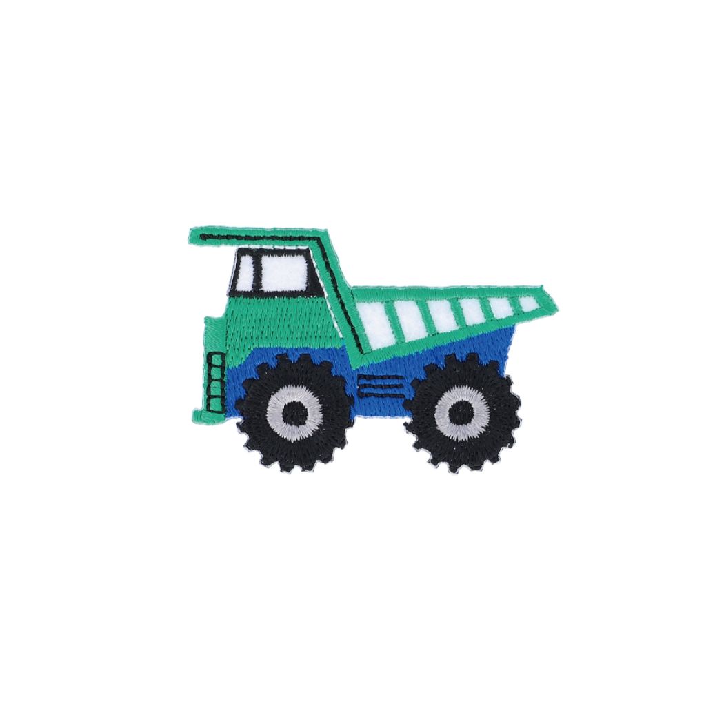 ワッペン アイロンパッチ ダンプカー 新入学 お気に入りシリーズ 清原 手芸用品 アイロン接着 入園 幼稚園 小学生 キッズ 子ども グッズ メール便可 シネマコレクション