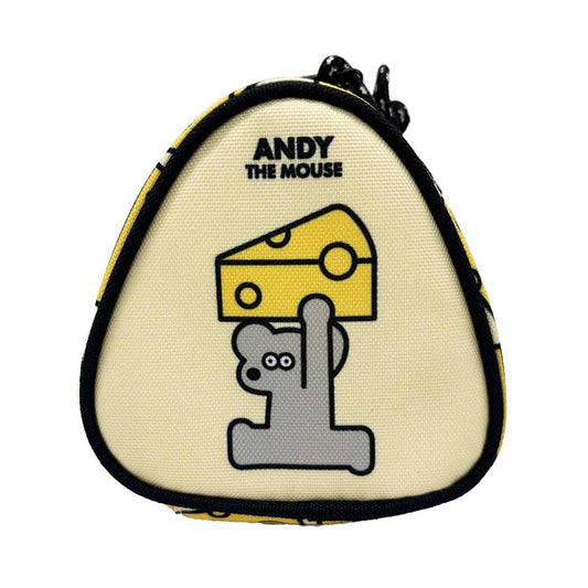 ねずみのANDY ランチバッグ おにぎりポーチ CHEESE UP アンディ ロータスウイング ランチグッズ キャラクター グッズ シネマコレクション