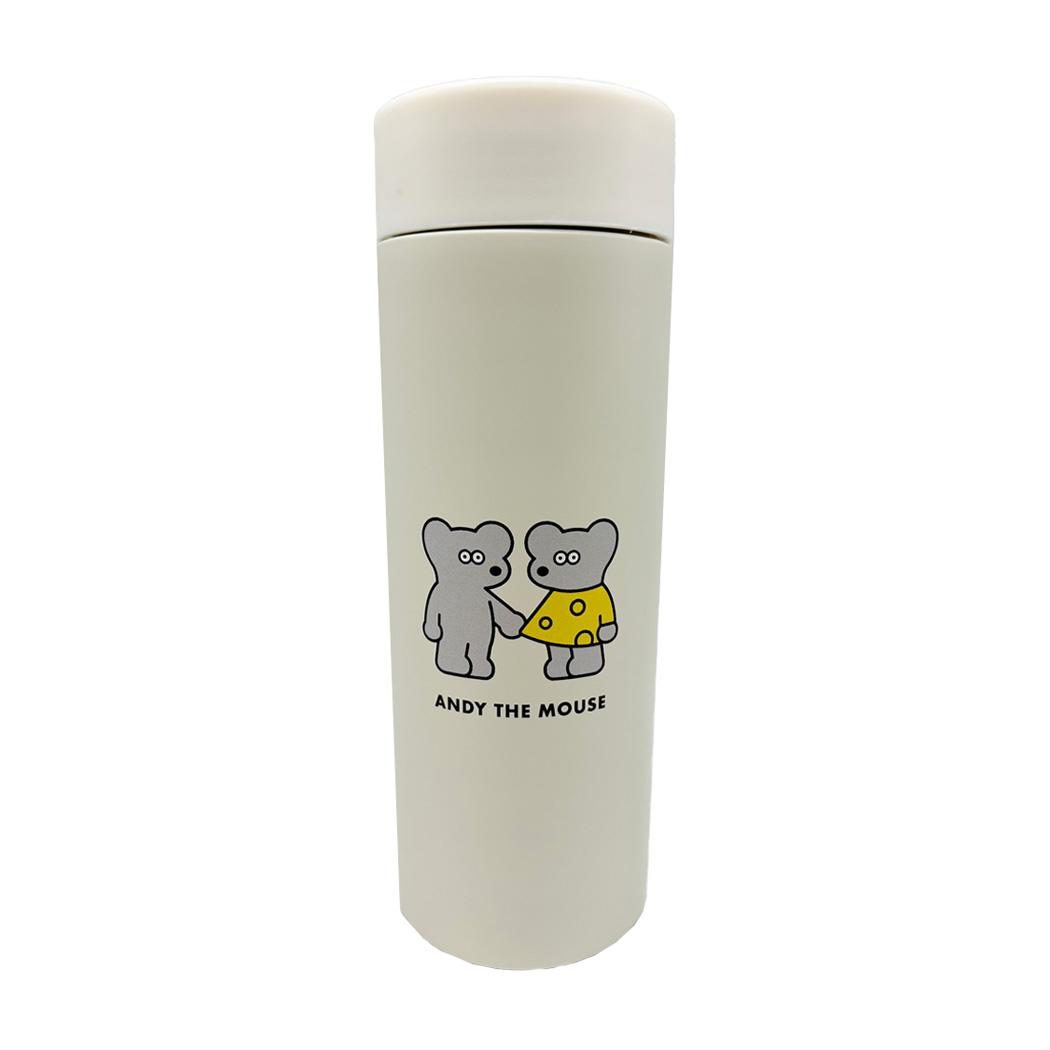 ねずみのANDY 保温保冷水筒 ステンレスボトル350ml アンディ ロータスウイング ランチグッズ キャラクター グッズ シネマコレクション