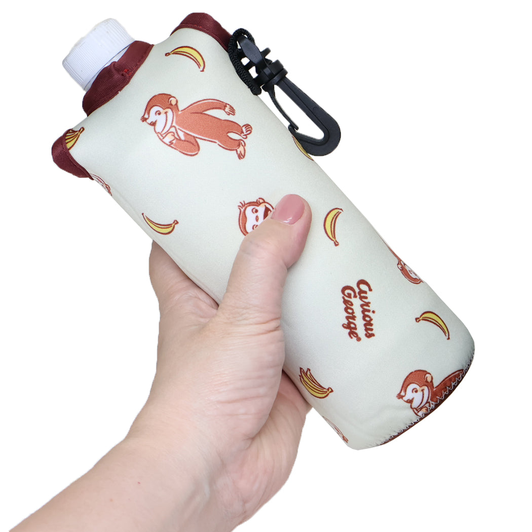 おさるのジョージ ペットボトルホルダー ボトルホルダー IVORY ロータスウイング