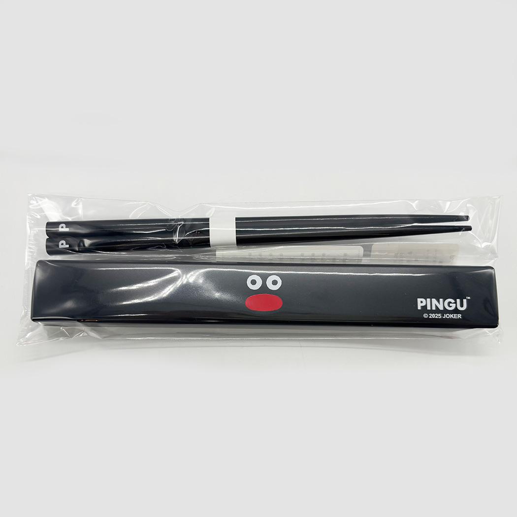 PINGUx松本セイジ おはしセット 箸ケースセット FACE ロータスウイング ランチグッズ キャラクター グッズ メール便可 シネマコレクション