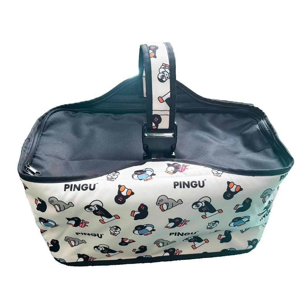 PINGUx松本セイジ お弁当かばん ワンハンドル保冷バッグ ロータスウイング アウトドア キャラクター グッズ シネマコレクション