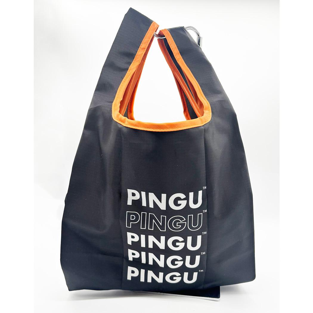 PINGUx松本セイジ ショッピングバッグ エコバッグSサイズ BK ロータスウイング お買い物かばん キャラクター グッズ メール便可 シネマコレクション