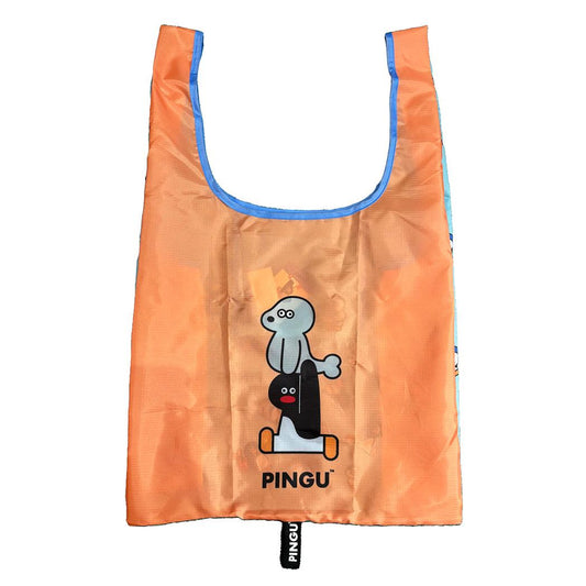 PINGUx松本セイジ ショッピングバッグ エコバッグMサイズ OR ロータスウイング お買い物かばん キャラクター グッズ メール便可 シネマコレクション