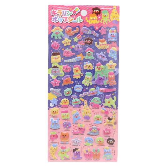 シールシート キラリンポップシール UMA 尾上萬 スマホデコ デコシール グッズ メール便可 シネマコレクション
