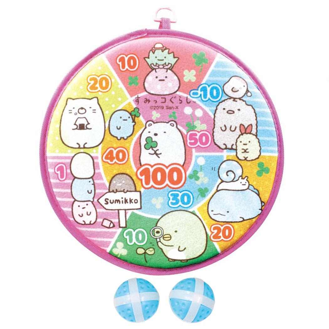 すみっコぐらし おもちゃ ぴたぴたダーツ サンエックス 尾上萬 玩具 屋内遊び キャラクター グッズ シネマコレクション