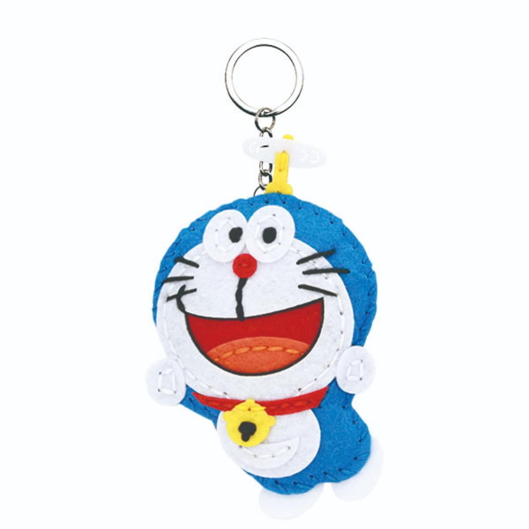 ドラえもん 手芸用品 はじめてのソーイングキット キーホルダーシリーズ ドラえもん 藤子F不二雄 尾上萬 ハンドメイド 裁縫 アニメキャラクター グッズ メール便可 シネマコレクション