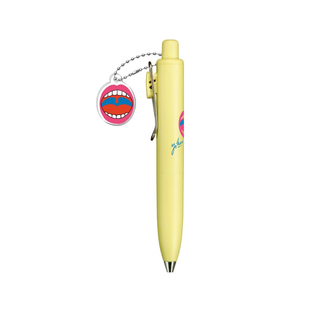 ボールペン ユニボールワンP ゲルインクボールペン 0.5mm 横尾忠則 MOUTH 三菱鉛筆 uni-ball one 新学期準備文具 事務用品 グッズ メール便可 シネマコレクション