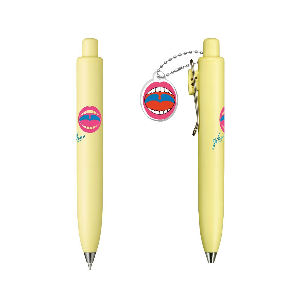 ボールペン ユニボールワンP ゲルインクボールペン 0.5mm 横尾忠則 MOUTH 三菱鉛筆 uni-ball one 新学期準備文具 事務用品 グッズ メール便可 シネマコレクション
